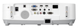 NEC_projektor_P451W_konektori